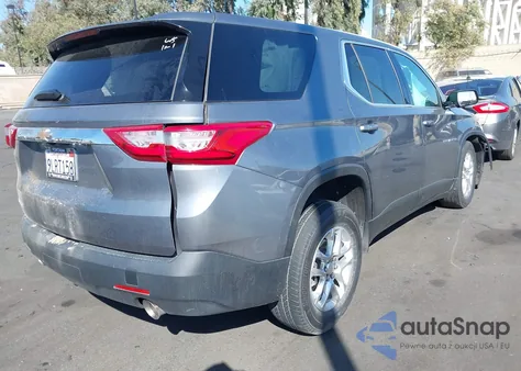 2021 Chevrolet Traverse Fwd Ls из США, поврежденный, VIN 1GNERFKW6MJ109862